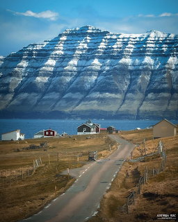 Icelandic Village Snow Mountain