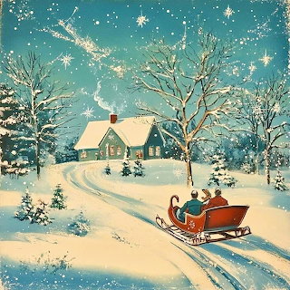 Winter Sleigh Ride Home
