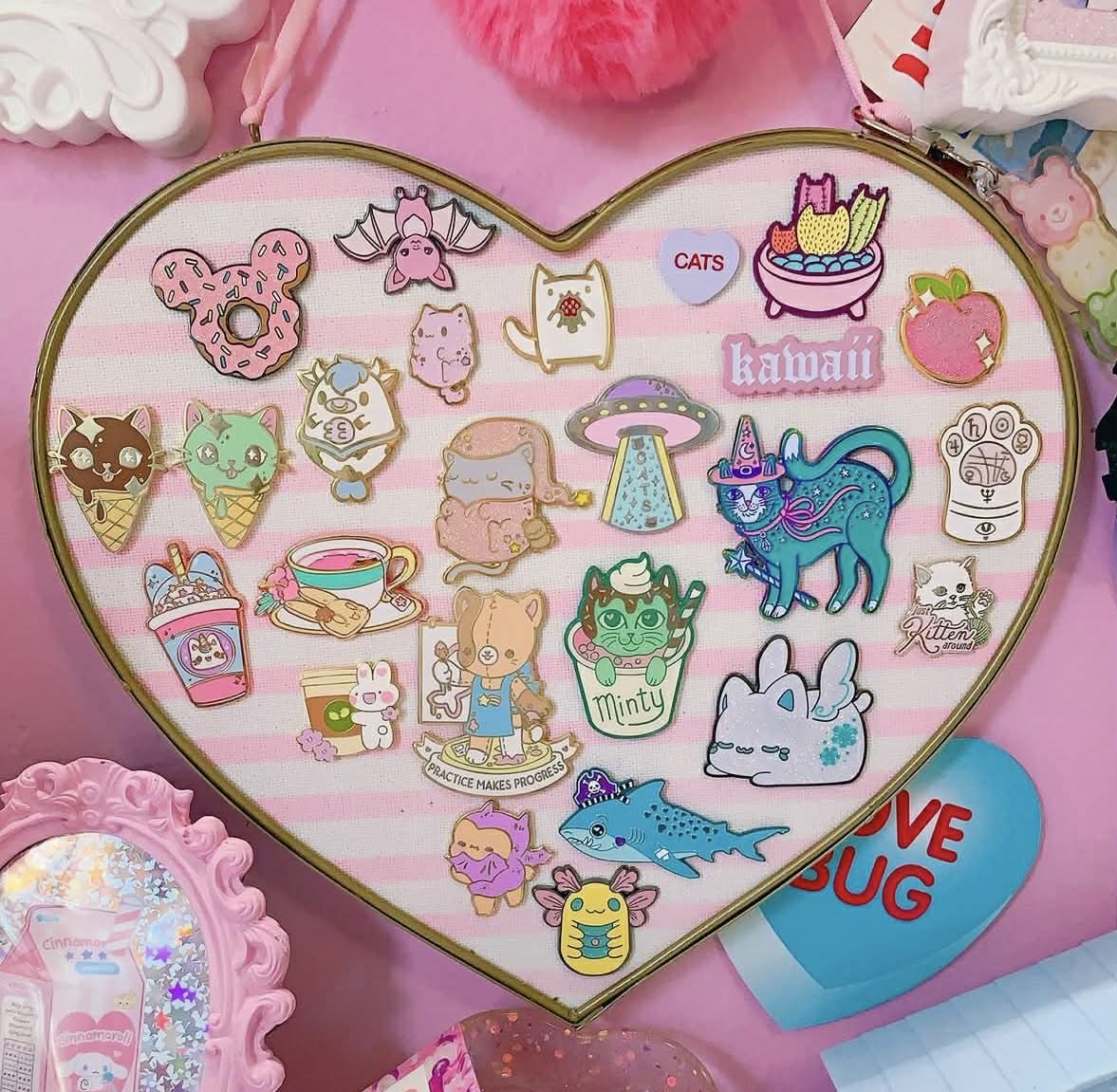 Cute Kawaii Enamel Pins
