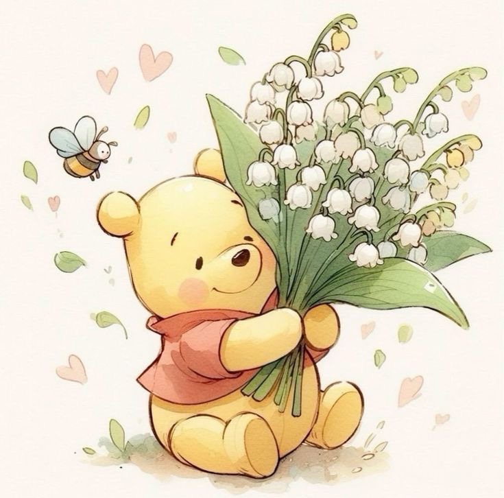 Winnie the Pooh Flowers