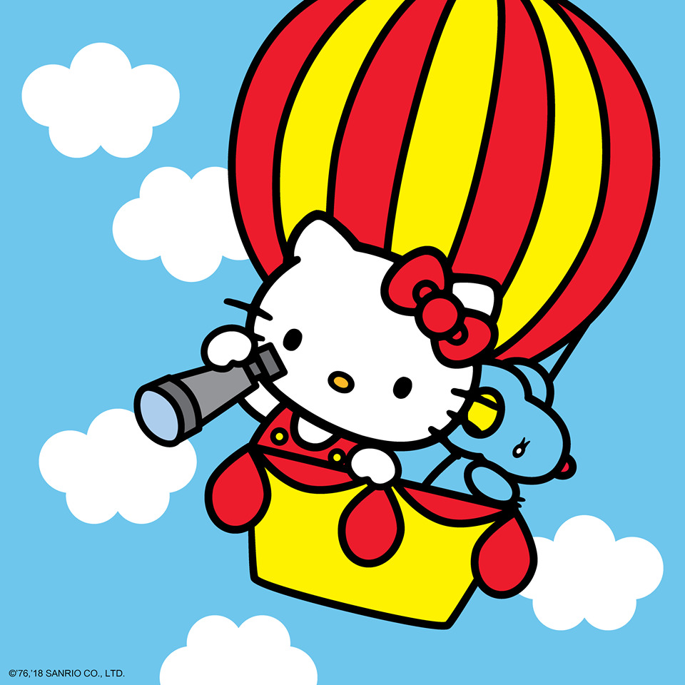 Hello Kitty Hot Air Balloon