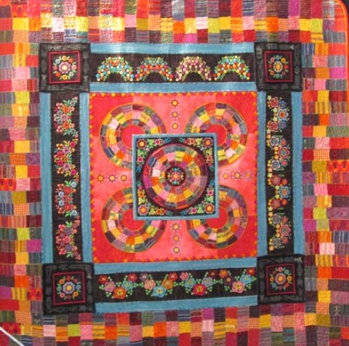 Colorful Patchwork Quilt