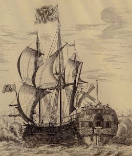 Vintage Sailing Ship