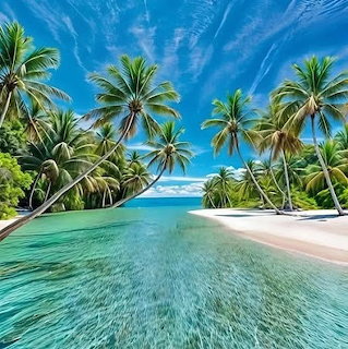 Tropical Beach Paradise