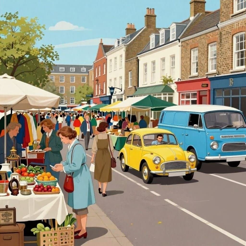 Vintage Village Market Street