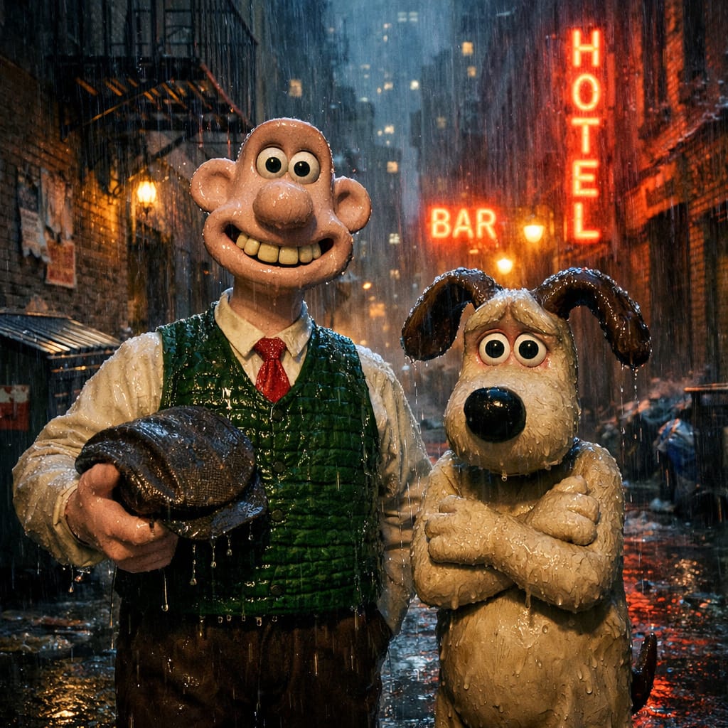 Wallace & Gromit Rain