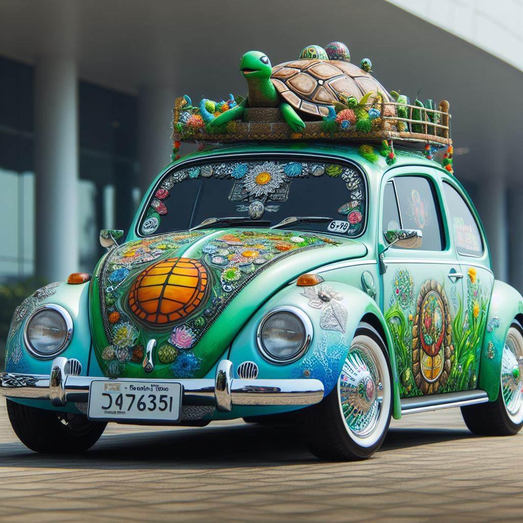 Turtle Art Car