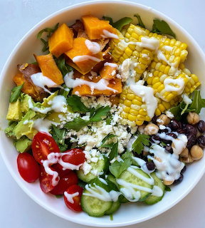 Fresh Vegetable Salad Bowl