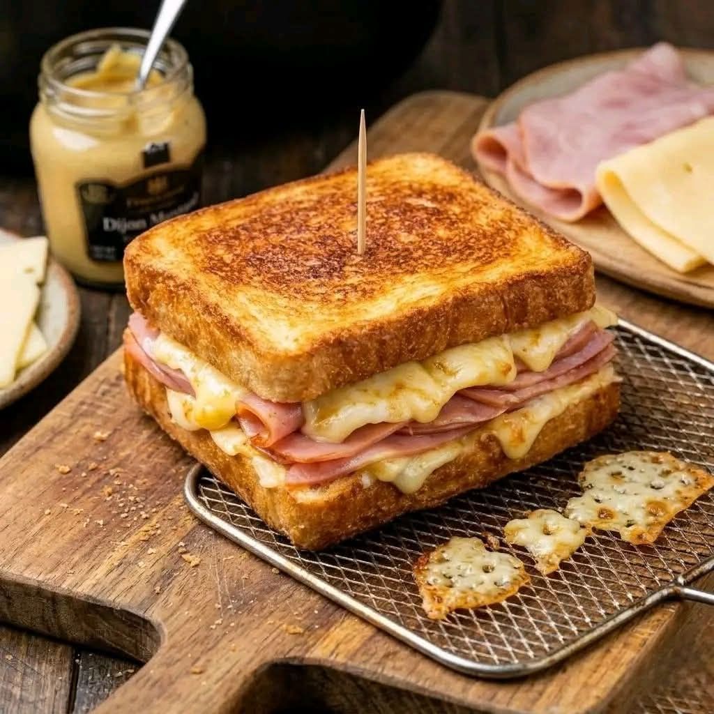 Grilled Ham and Cheese Toastie