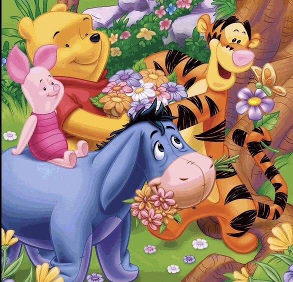 Winnie the Pooh Spring Garden