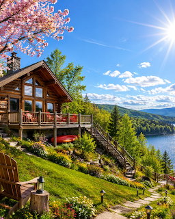 House by Lake