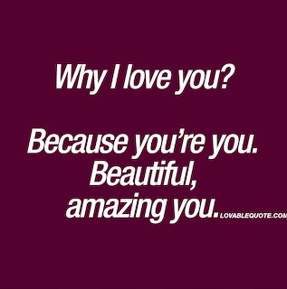 White romantic quote on a dark maroon background