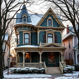 Victorian Blue House