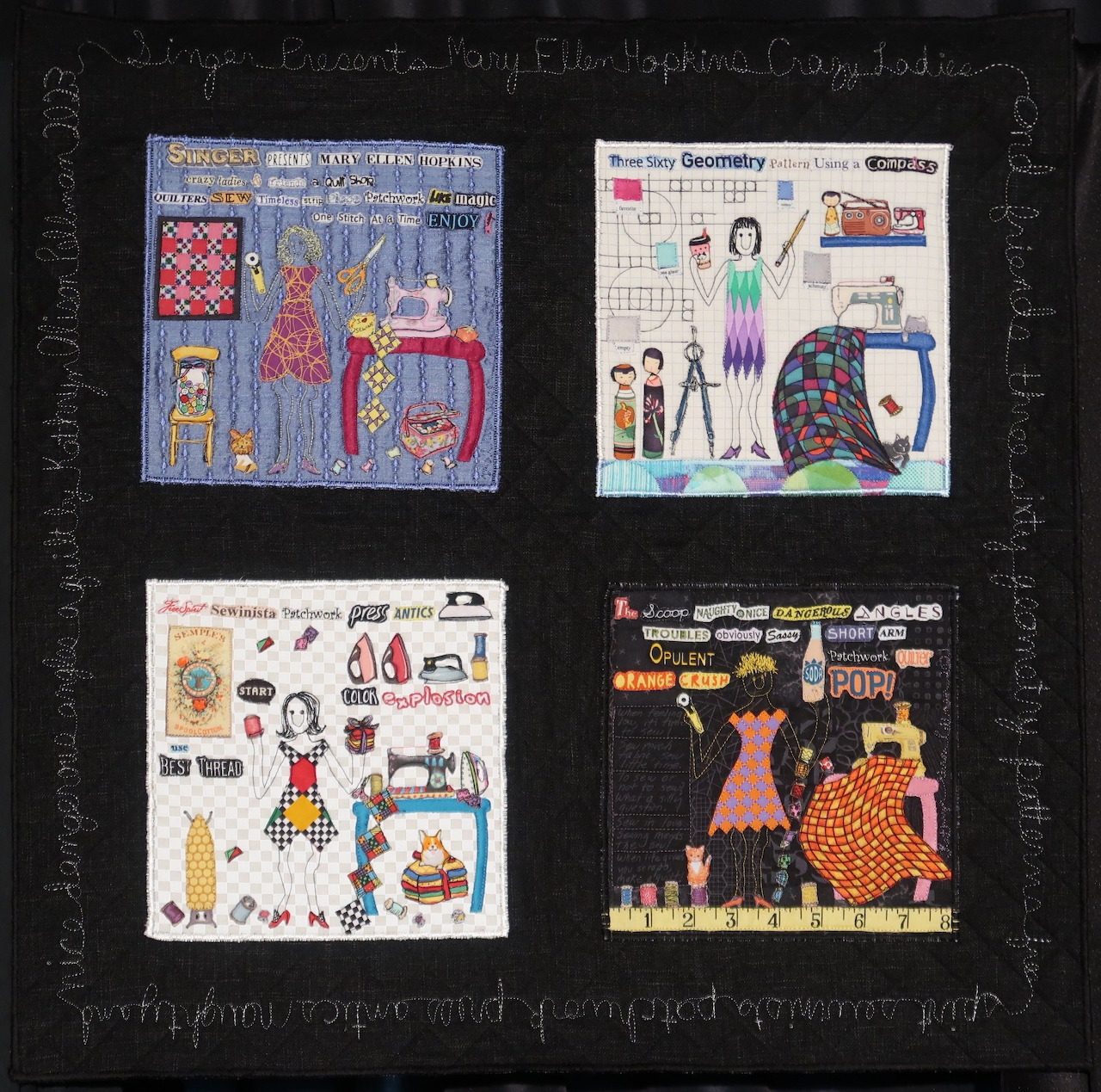 Vintage Singer Sewing Pattern Collage