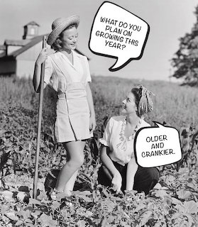 Women Garden Humor Vintage