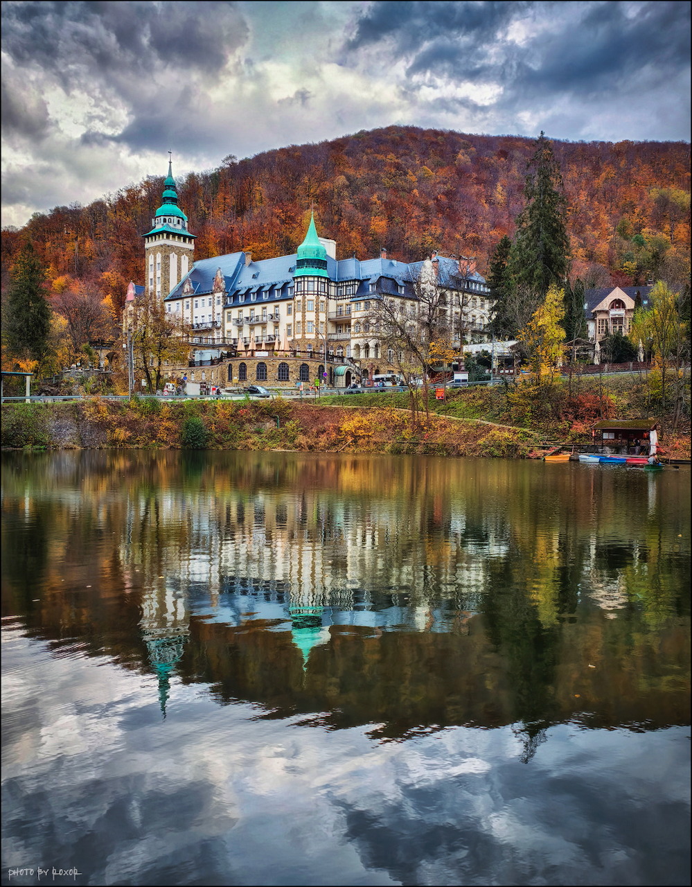 Lillafüred Hungary Autumn Lake