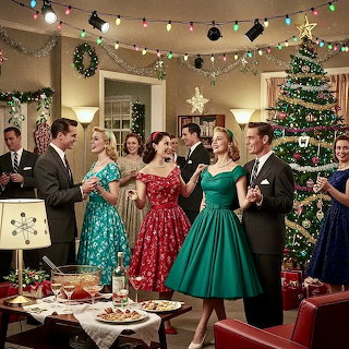 1950s Christmas Party