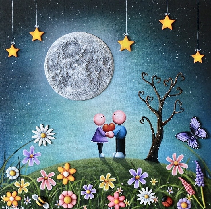 Moonlight Love Couple