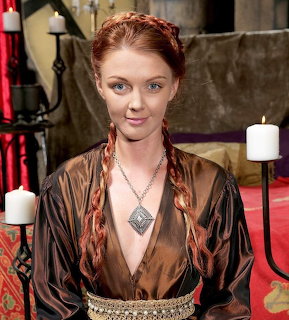 Redhead Woman Medieval Costume