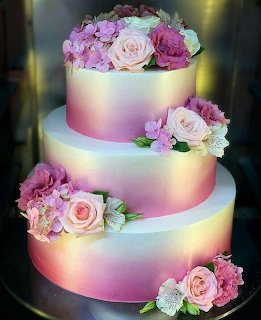 Pink Ombre Cake