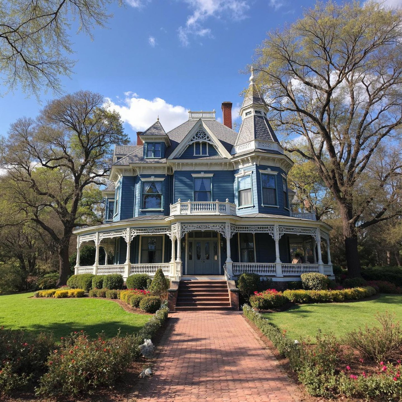 Victorian Blue House