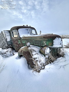 Abandoned Truck in Snow
