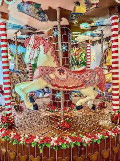 Christmas Carousel Horse