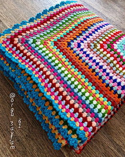Colorful Crochet Blanket