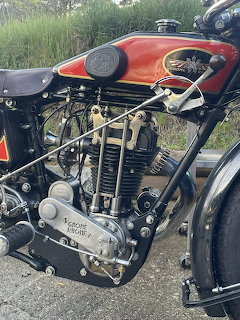 Gnome Rhone Vintage Motorcycle Engine