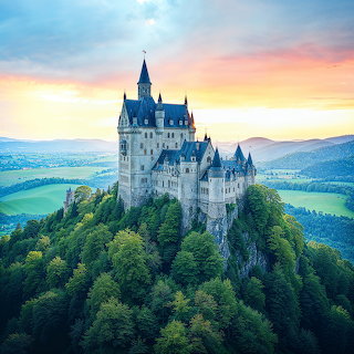 Castle at Sunset
