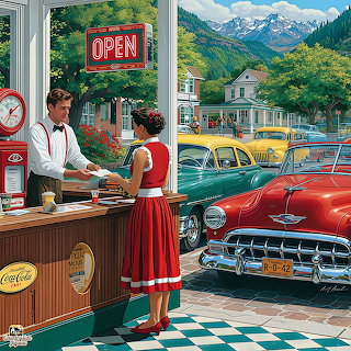 Vintage Cars Street