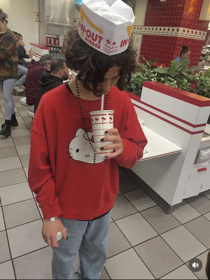 Teen at In-N-Out Burger