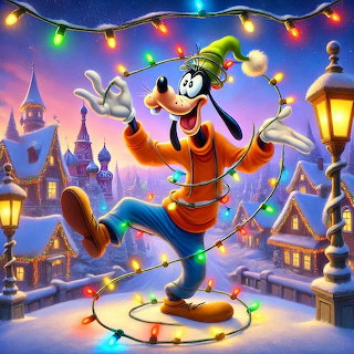 Goofy Christmas Lights Disney