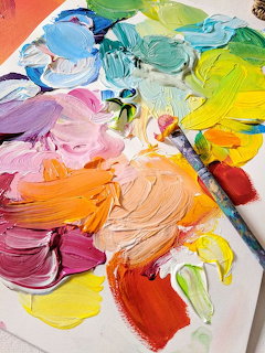 Pastel Paint Palette