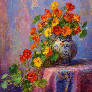 Floral Still Life Painting
