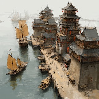 Ancient Harbor Town