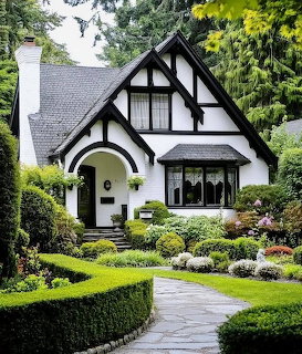 Black and White House