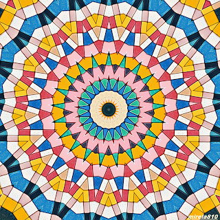 Colorful Geometric Mandala