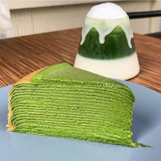 Matcha Crepe Cake