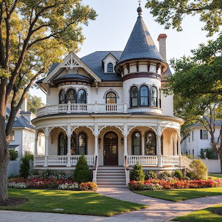 Victorian House with Turret