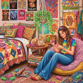 Bohemian Bedroom Interior