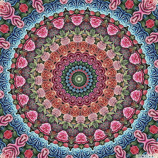 Rose Floral Mandala