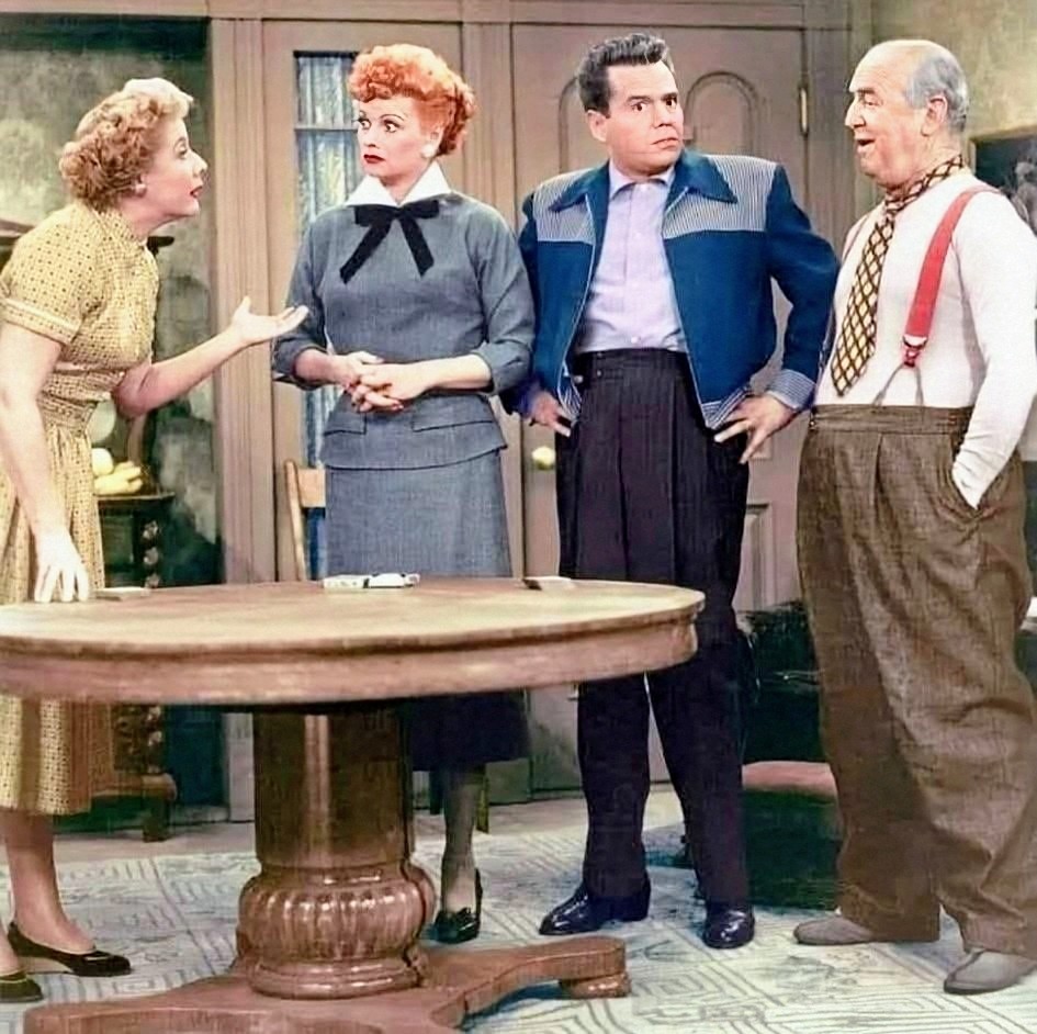 I Love Lucy Cast Scene