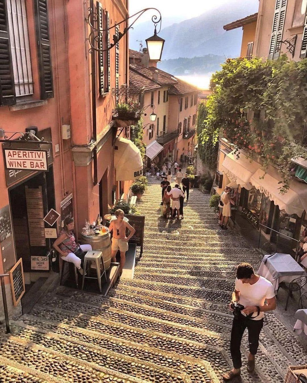 Italian Cobblestone Street