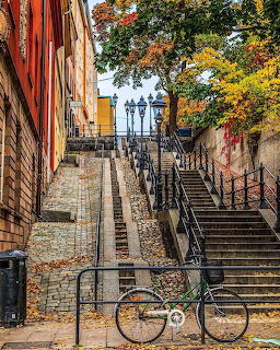 Stockholm Cobblestone Stairs
