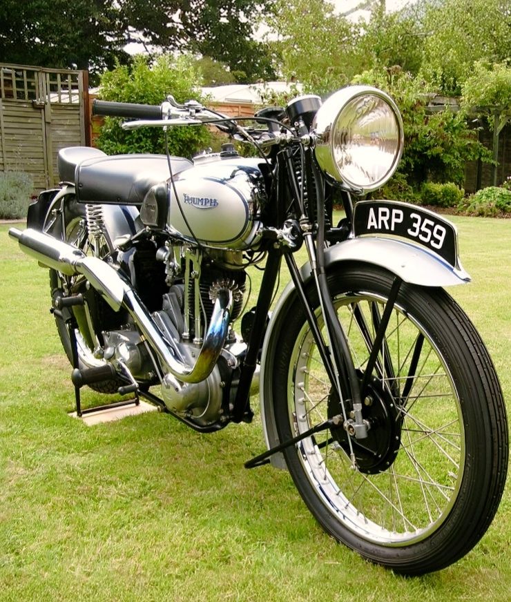 Classic Triumph Tiger 80 Motorcycle