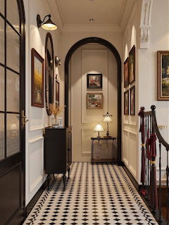 Elegant Classic Hallway Interior