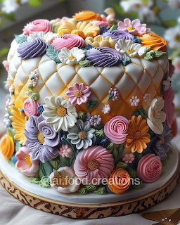 Floral Buttercream Cake