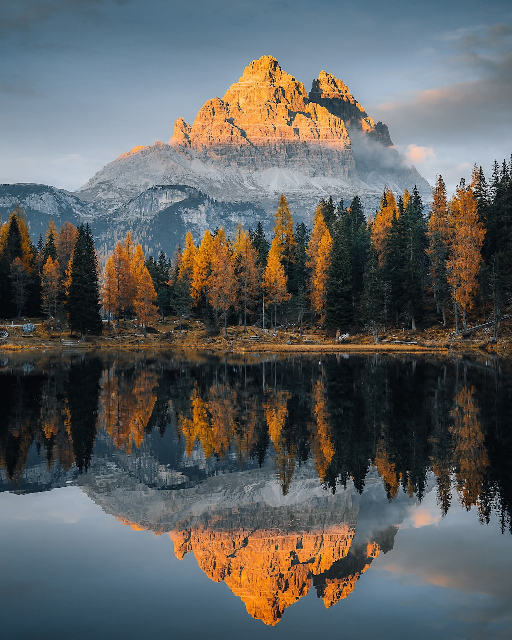 Mountain Lake Landscape