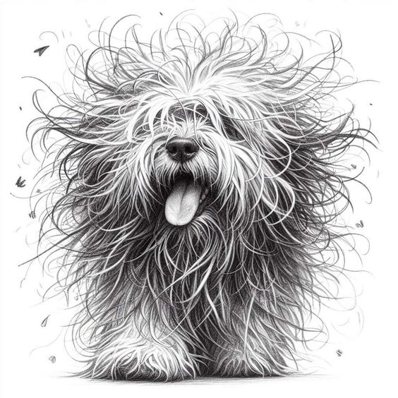 Shaggy Dog Wild Hair